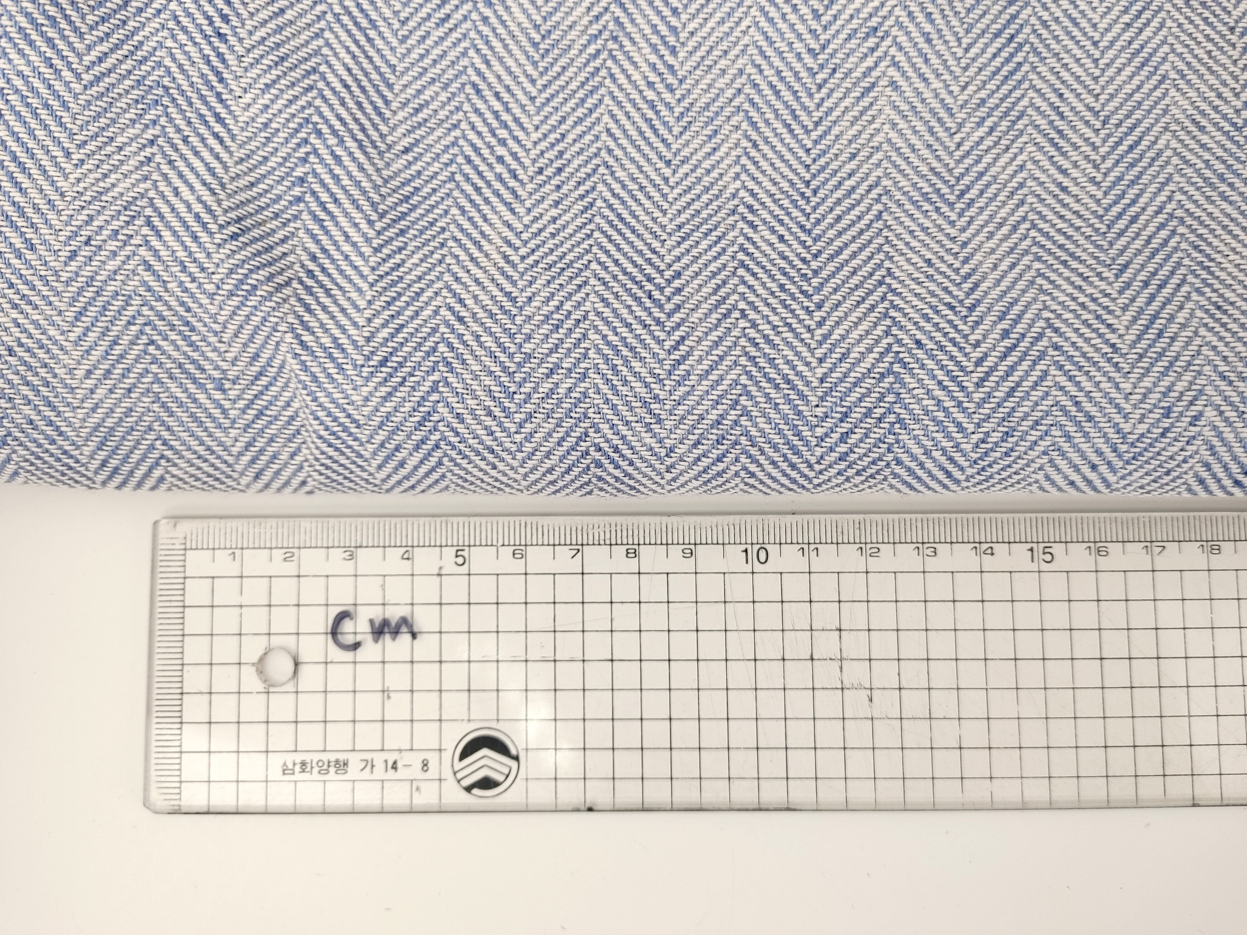 Linen Cotton Herringbone Twill Fabric Heavy Weight 7548 7549