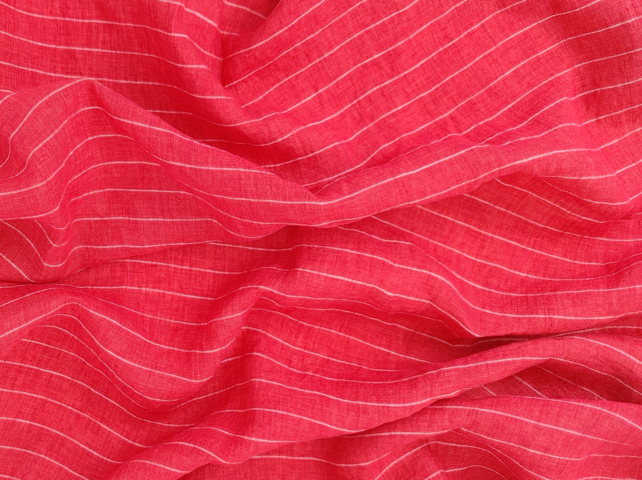 100% Linen Fabric - Light and Airy with Horizontal Stripes  7917 7920 7941