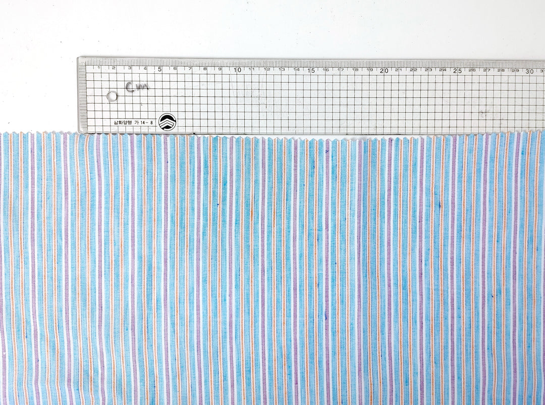 Lightweight Linen-Cotton Blend with Stripe Pattern 2766 2767