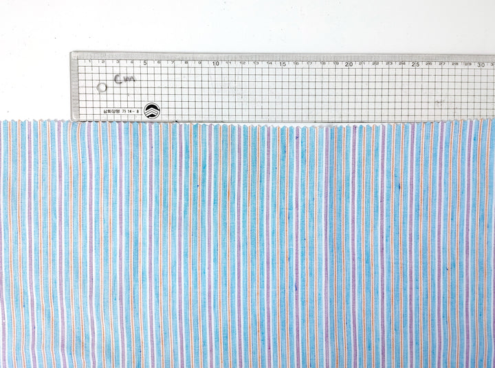 Lightweight Linen-Cotton Blend with Stripe Pattern 2766 2767