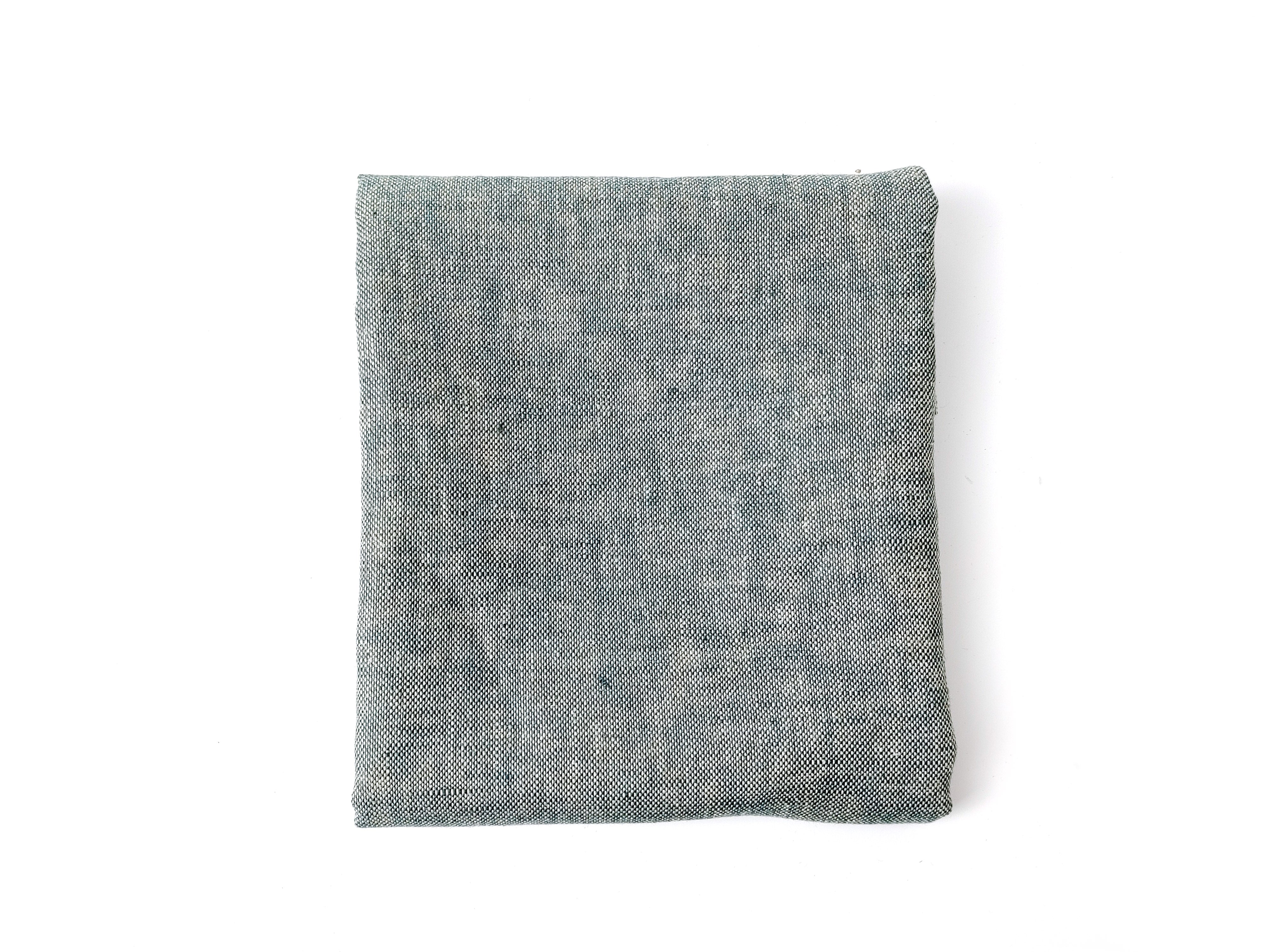 Linen-Cotton Blend Chambray Fabric – Mat Weave with Contrast Weft 8056 8057 8058 8059