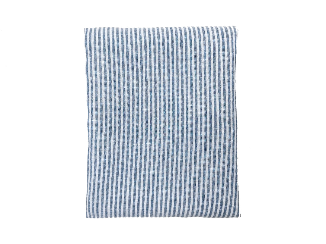 Linen Rayon Tencel Blend Fabric with Stripe Pattern – Soft, Lightweight, Pre-Washed 8015 8016