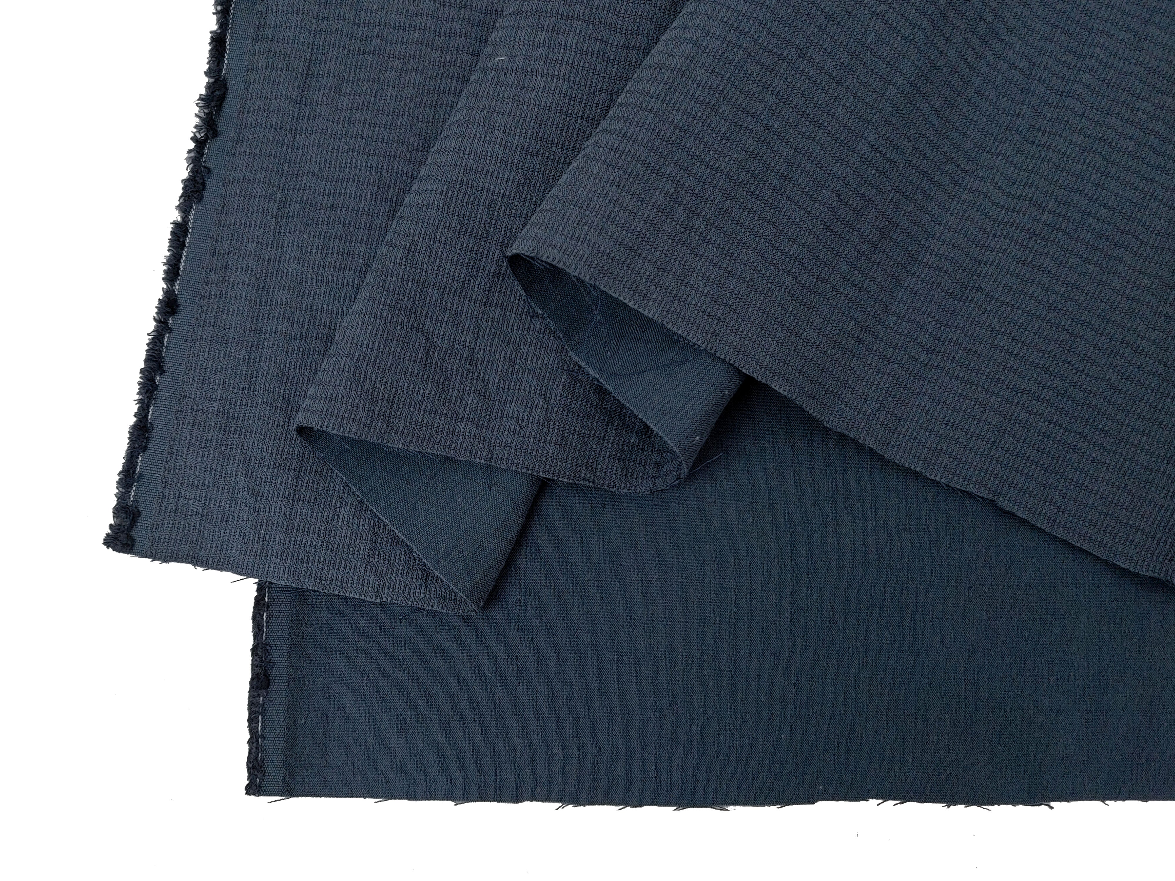 Linen Rayon Cotton Blend Fabric - Double Face, Subtle Wrinkle Effect, Pre-Washed Soft Feel 7230 7192