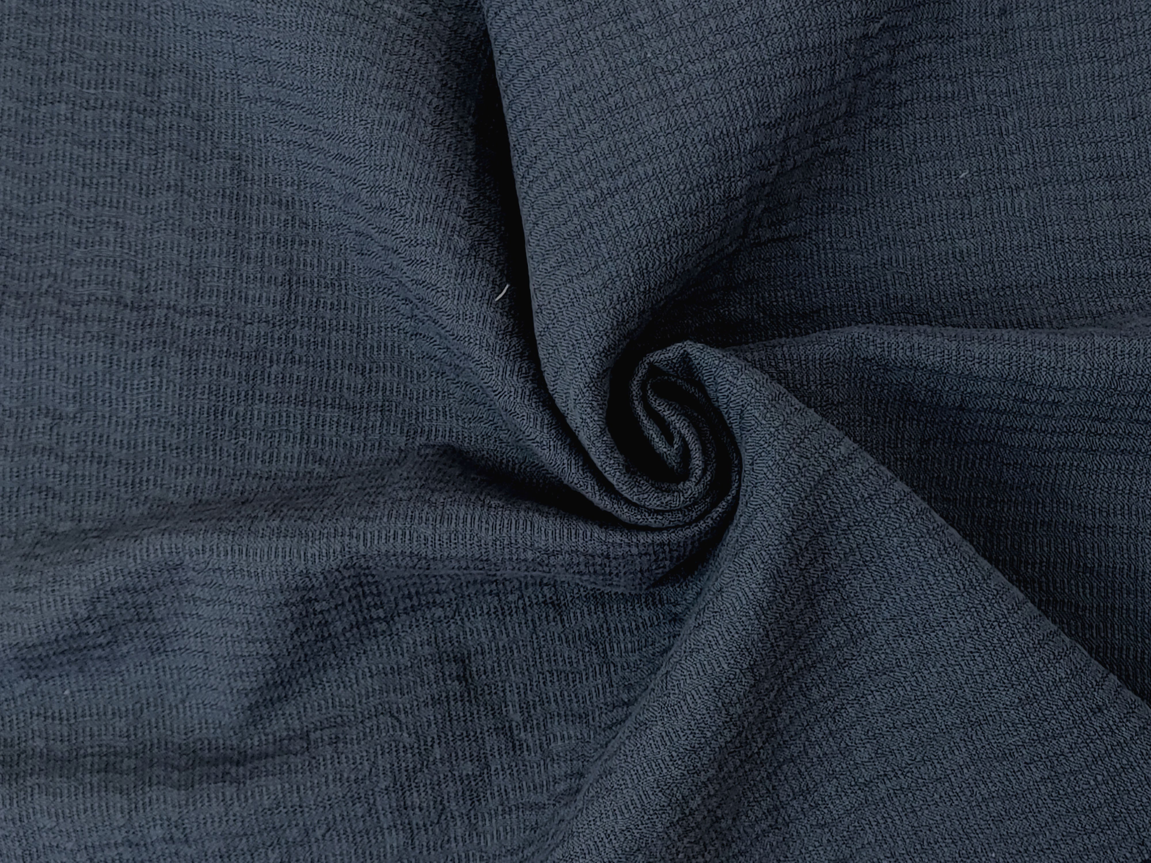 Linen Rayon Cotton Blend Fabric - Double Face, Subtle Wrinkle Effect, Pre-Washed Soft Feel 7230 7192