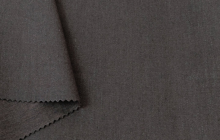 Wool Linen Blend Fabric – Twill Weave, Medium-Heavy  6676 6677
