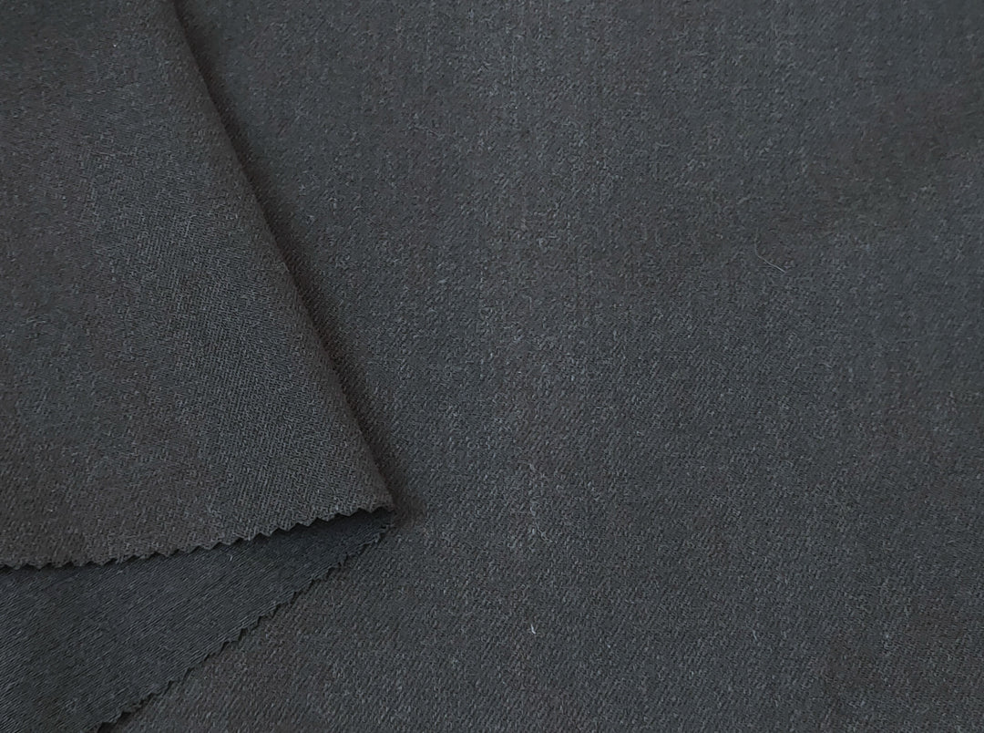Wool Linen Blend Fabric – Twill Weave, Medium-Heavy  6676 6677