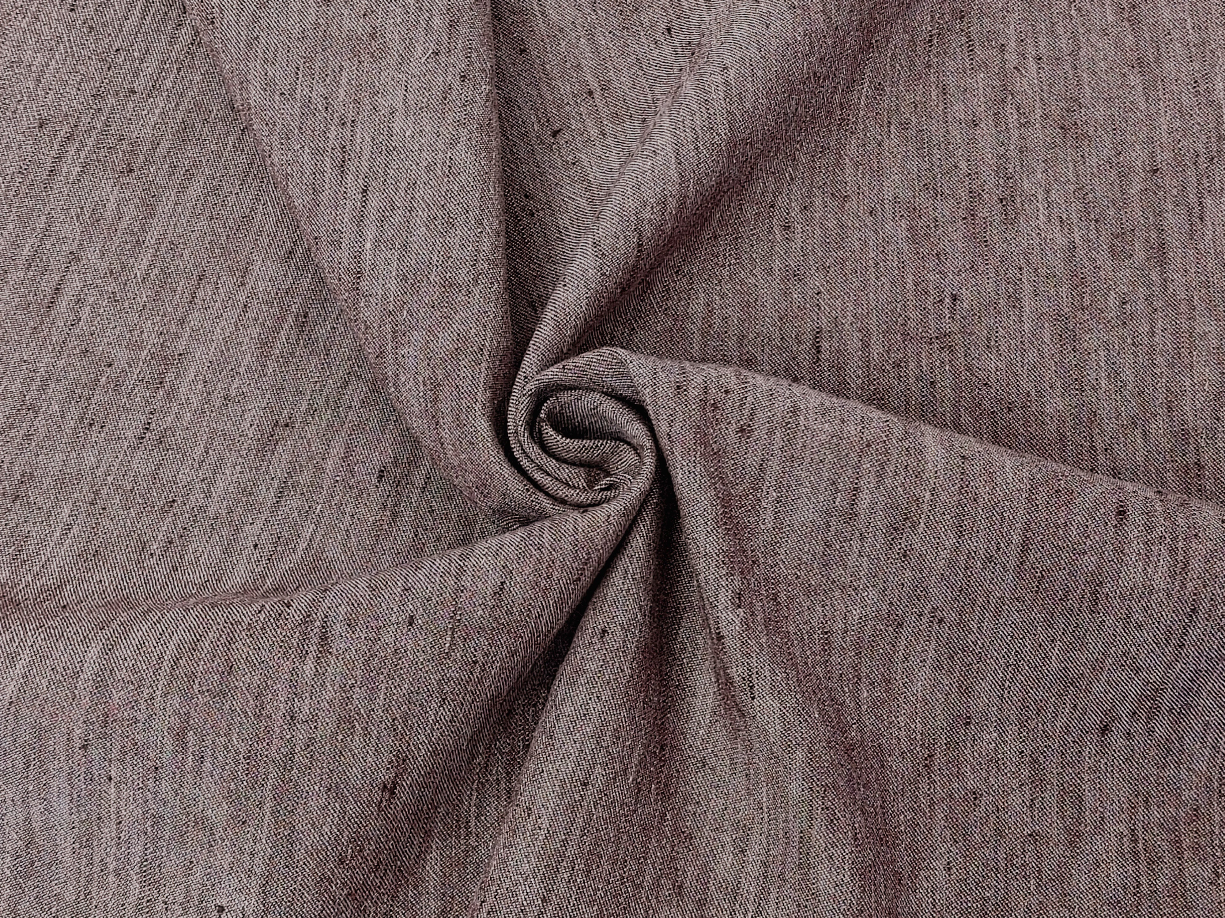 Denim-Inspired Linen Cotton Twill Fabric – Pre-Washed, Medium Weight, Slightly Rough Texture 7869 7870 7871 7872 7873 7874