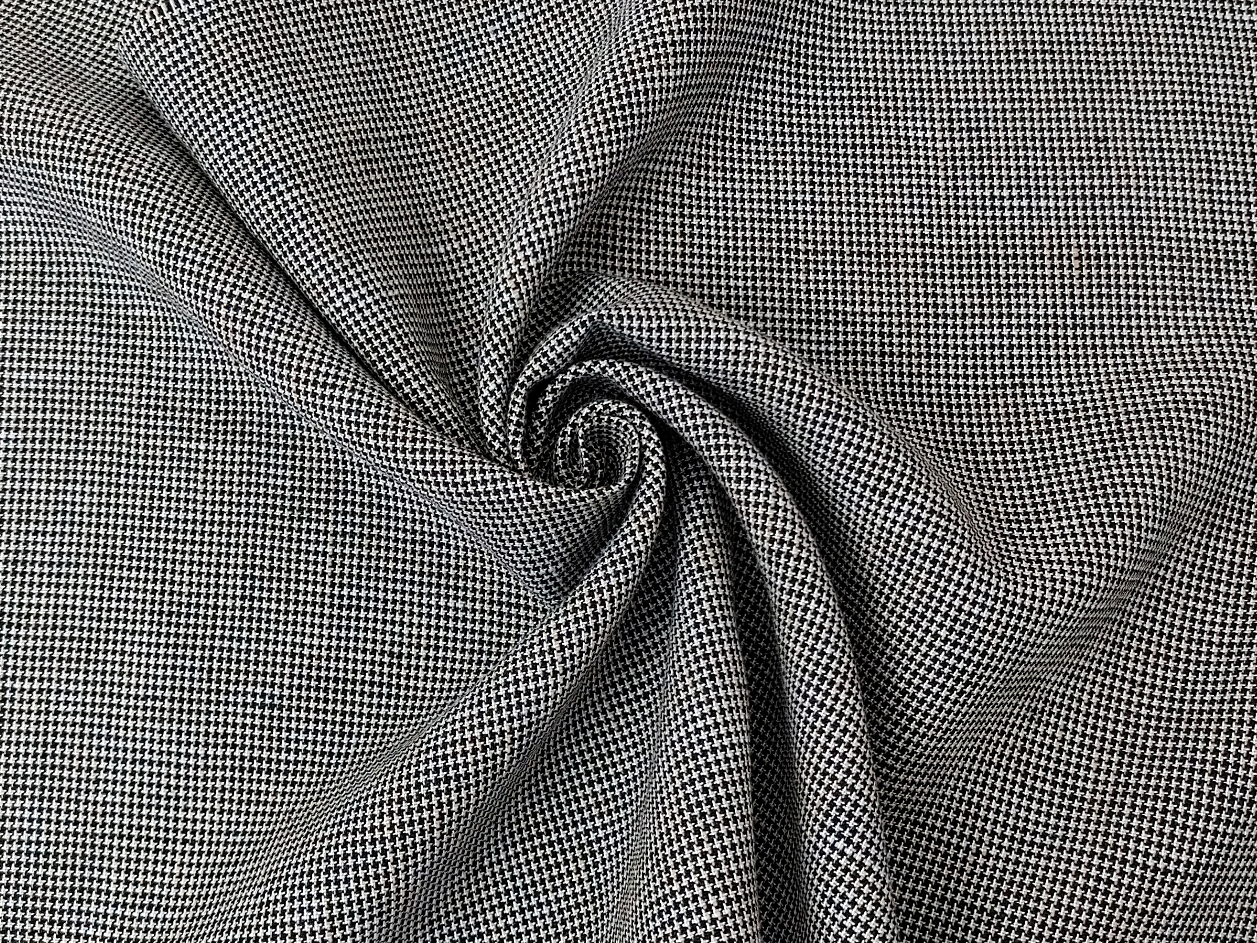 Linen Rayon Blend Fabric - Mini Gingham Check, Soft Touch, Plain Weave 8049 8050 8051