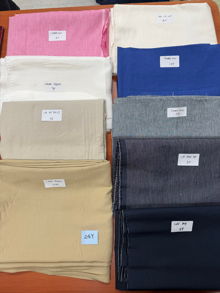 24y of Woven Fabric of Linen - Surprise Box No.41