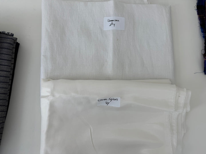 24.5 y of Woven Fabric of Linen - Surprise Box No.43