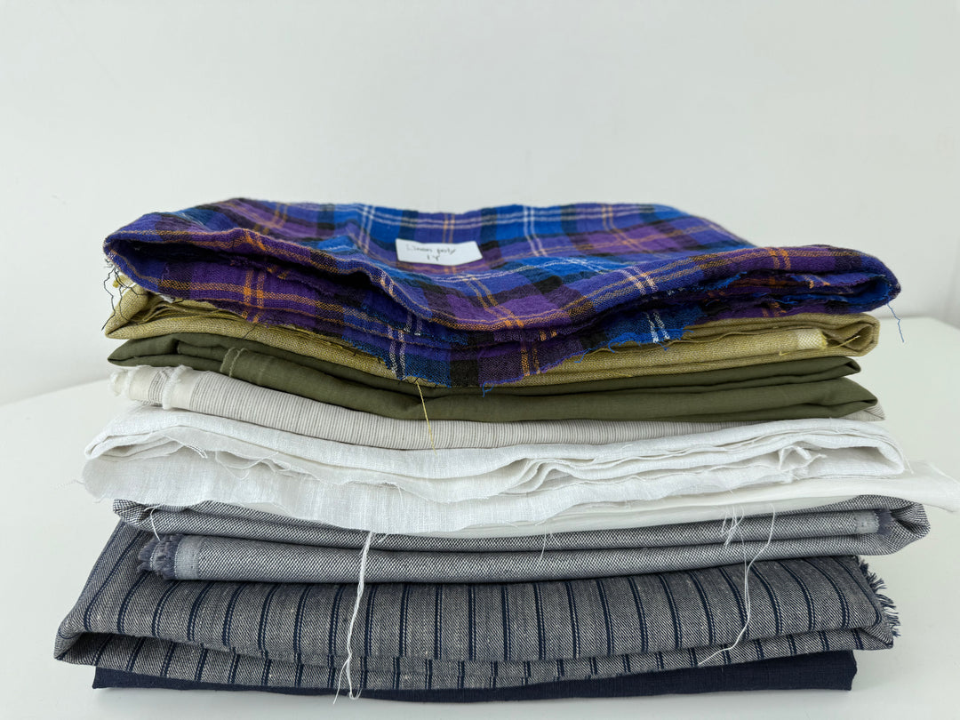 24.5 y of Woven Fabric of Linen - Surprise Box No.43