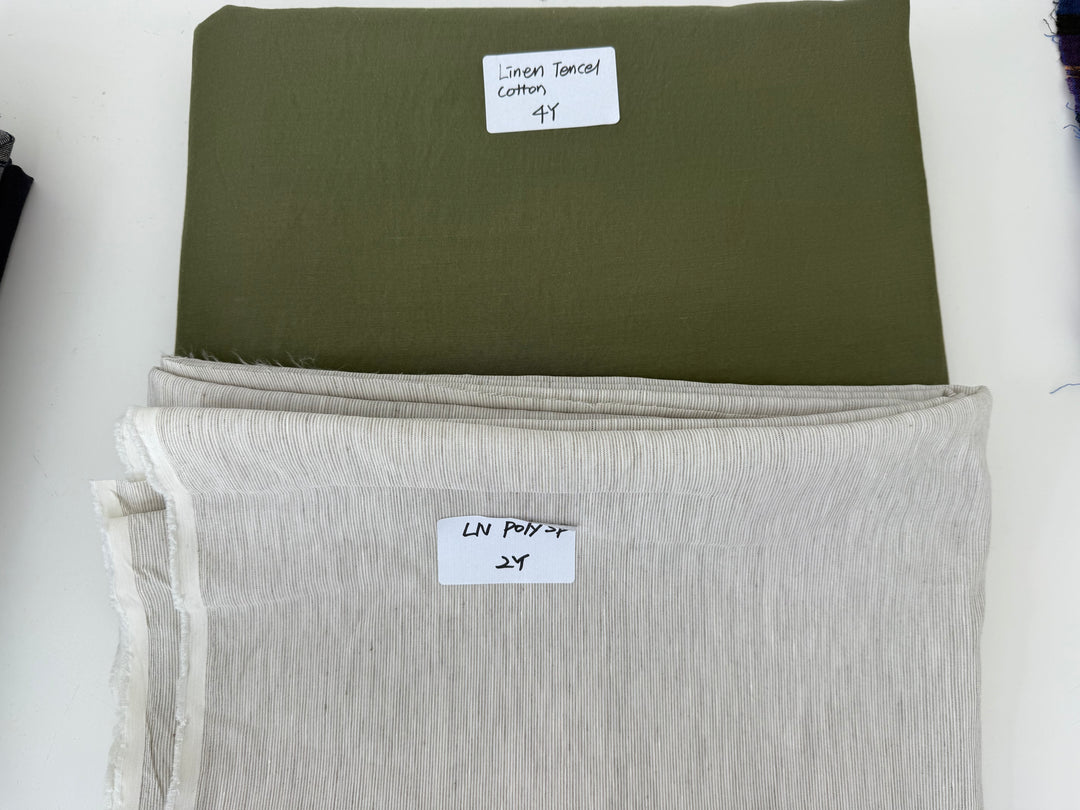 24.5 y of Woven Fabric of Linen - Surprise Box No.43