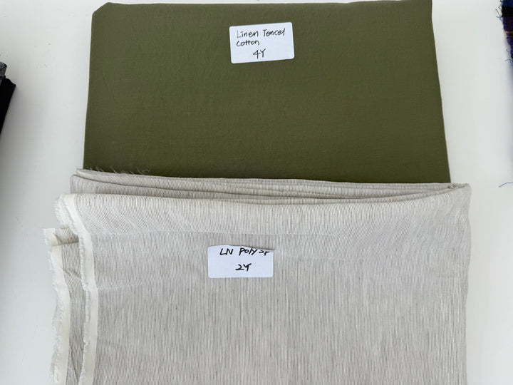 24.5 y of Woven Fabric of Linen - Surprise Box No.43