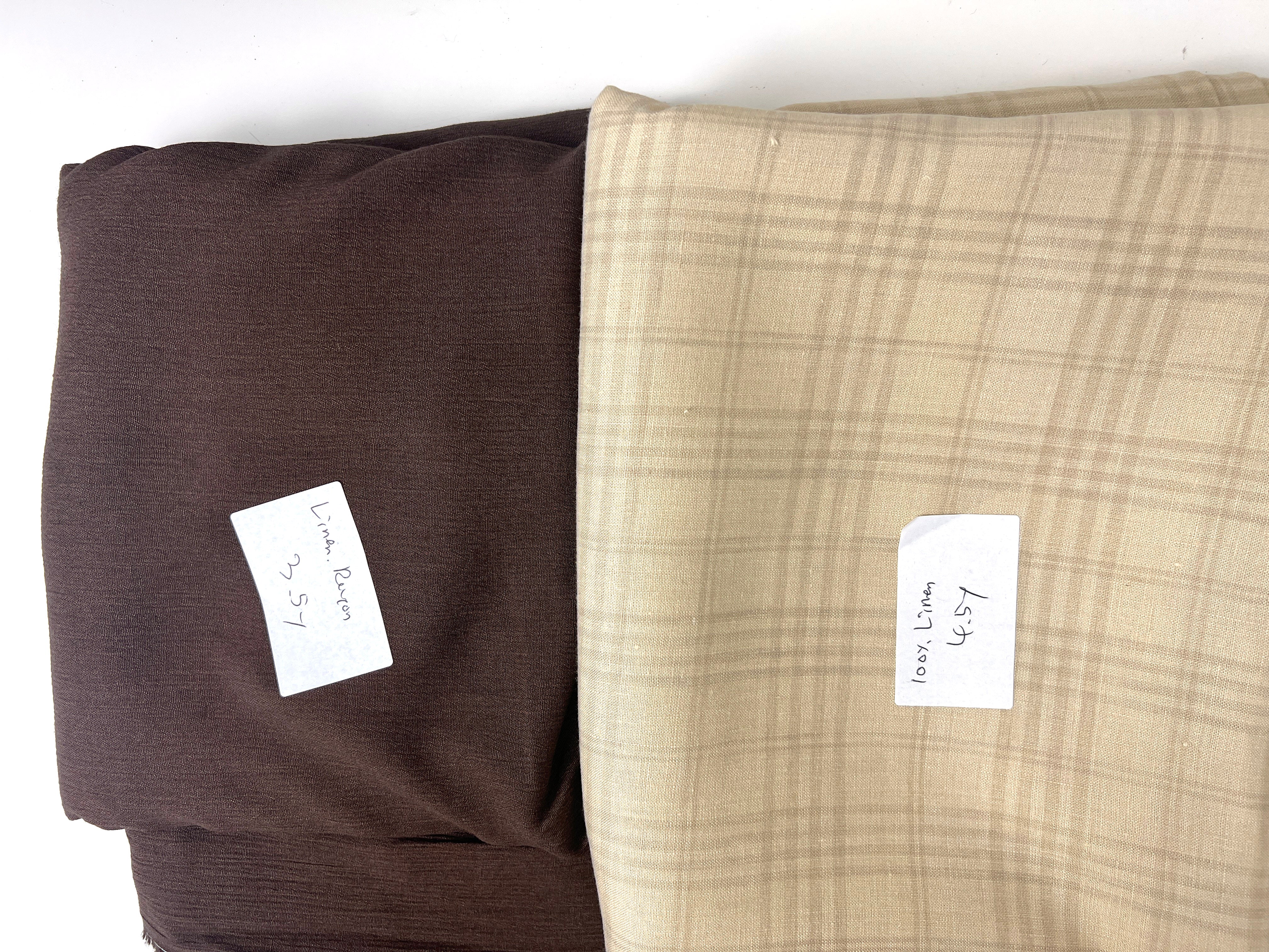 27.5y of Woven Fabric of Linen - Suprise Box No.59