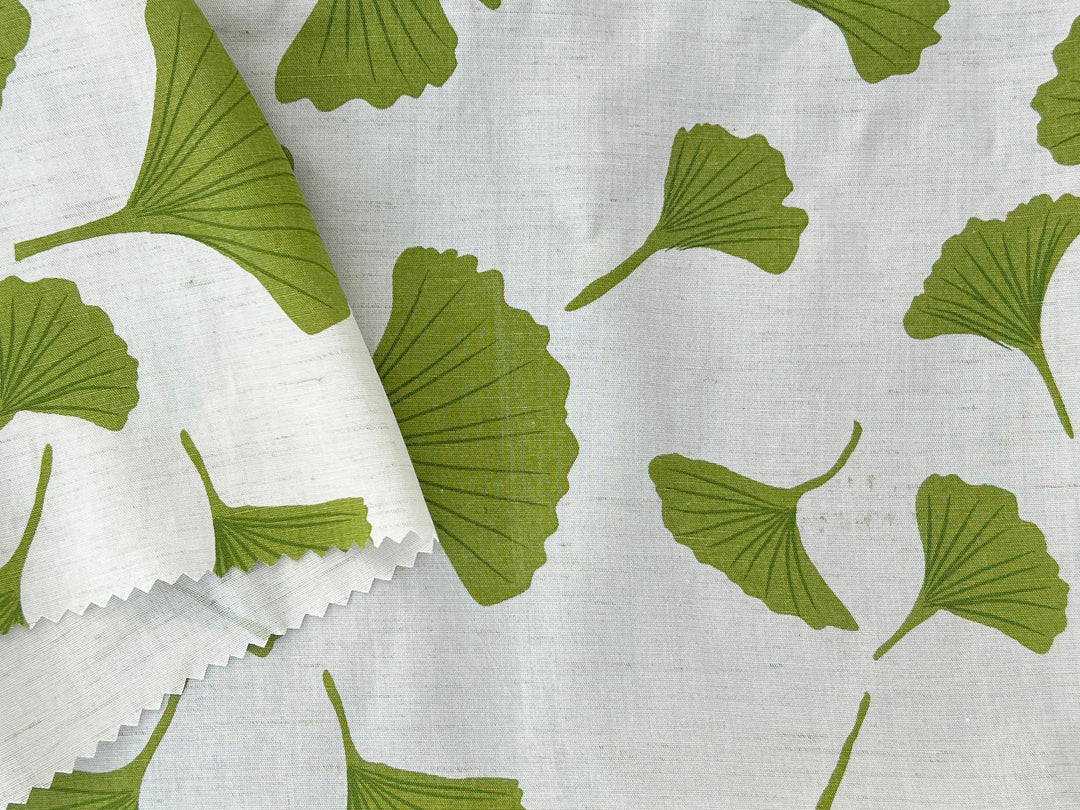 Morning Calm Ginkgo: Soft Linen Rayon Blend 7911 8193