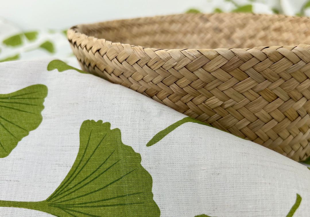 Morning Calm Ginkgo: Soft Linen Rayon Blend 7911 8193