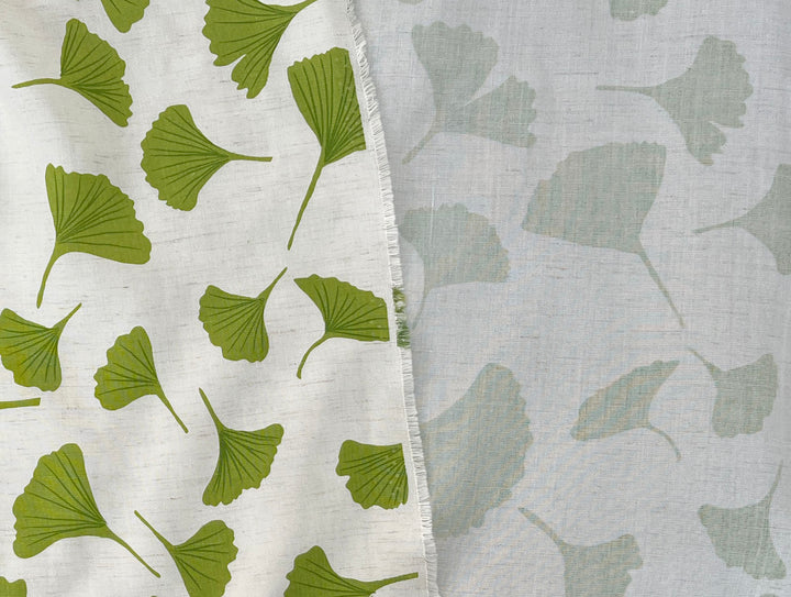 Morning Calm Ginkgo: Soft Linen Rayon Blend 7911 8193