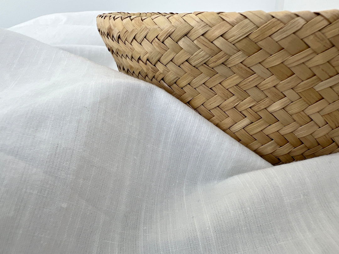 On-Demand Print | Cotton-Ramie Blend Fabric, Plain Weave, Medium Weight, 50" Wide | 4289
