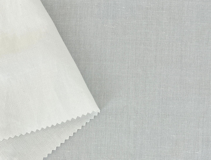 On-Demand Print | Ramie-Cotton-Polyester Blend Fabric, Plain Weave, Light~Medium Weight, 58" Wide | 2194