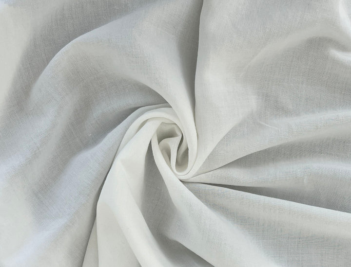 On-Demand Print | Ramie-Cotton-Polyester Blend Fabric, Plain Weave, Light~Medium Weight, 58" Wide | 2194