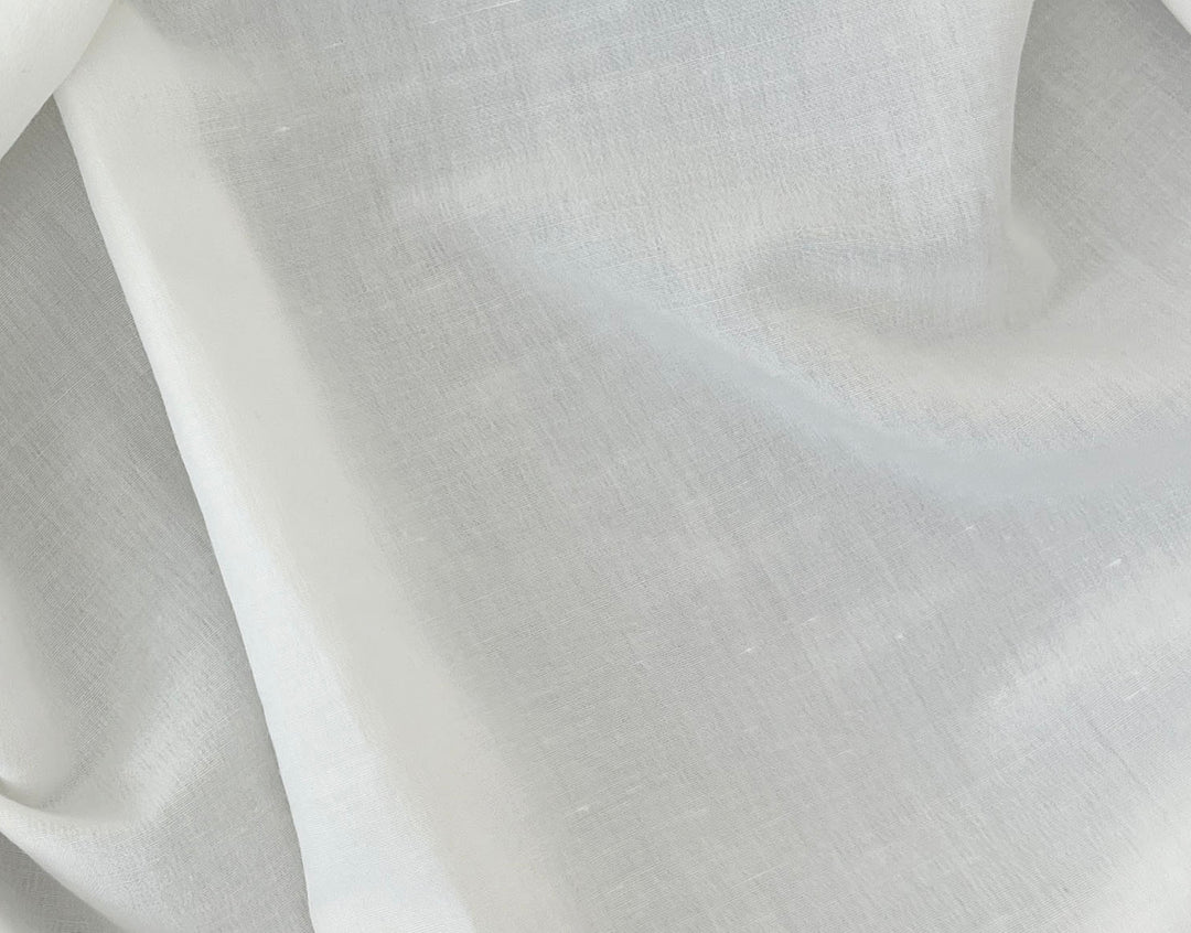 On-Demand Print | Ramie-Cotton-Polyester Blend Fabric, Plain Weave, Light~Medium Weight, 58" Wide | 2194