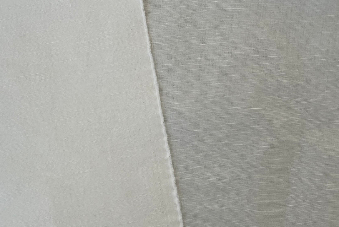 On-Demand Print | Linen-Cotton Blend Fabric, Medium Weight, High-Density Plain Weave, 50" Wide | 4286