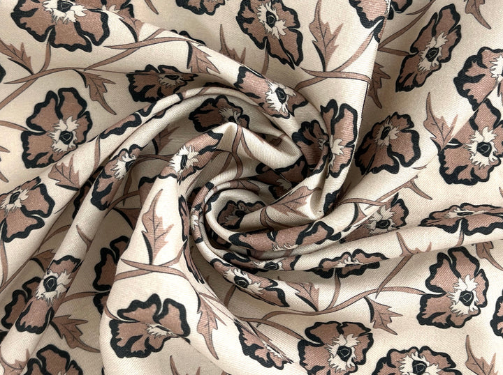 Drifting on the Vineyard – Ramie Cotton Satin Weave Fabric, Design by Madeline, Madswick Studio, 8229 8230 8231