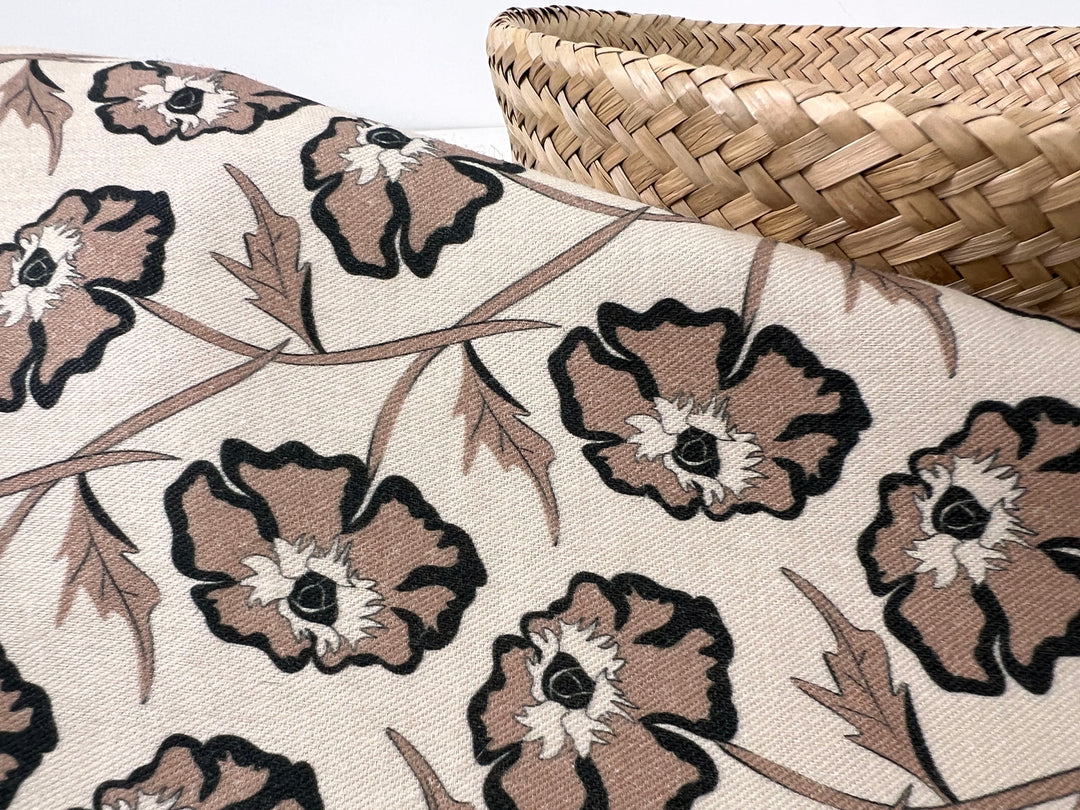 Drifting on the Vineyard – Ramie Cotton Satin Weave Fabric, Design by Madeline, Madswick Studio, 8229 8230 8231