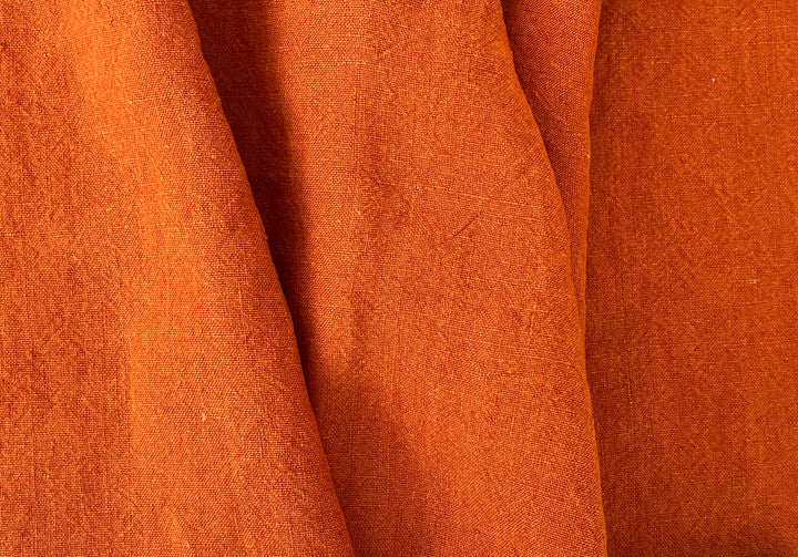100% Linen Fabric – Two-Tone Heavyweight Twisted Yarn, Pre-Washed  8221 7351 7973 8089