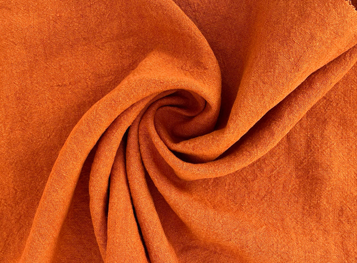 100% Linen Fabric – Two-Tone Heavyweight Twisted Yarn, Pre-Washed  8221 7351 7973 8089