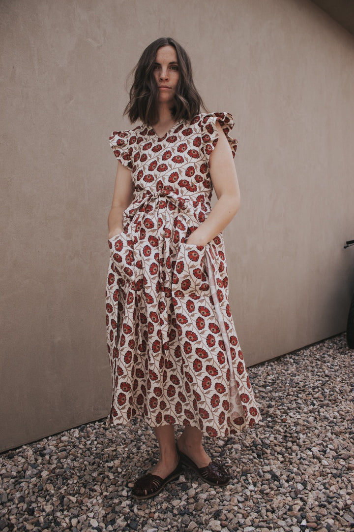 Drifting on the Vineyard – Ramie Cotton Satin Weave Fabric, Design by Madeline, Madswick Studio, 8229 8230 8231