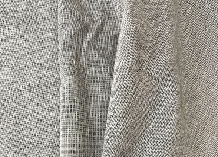 Linen Polyester Blend Fabric – Pre-Washed, Medium Weight, Slightly Crisp 3506