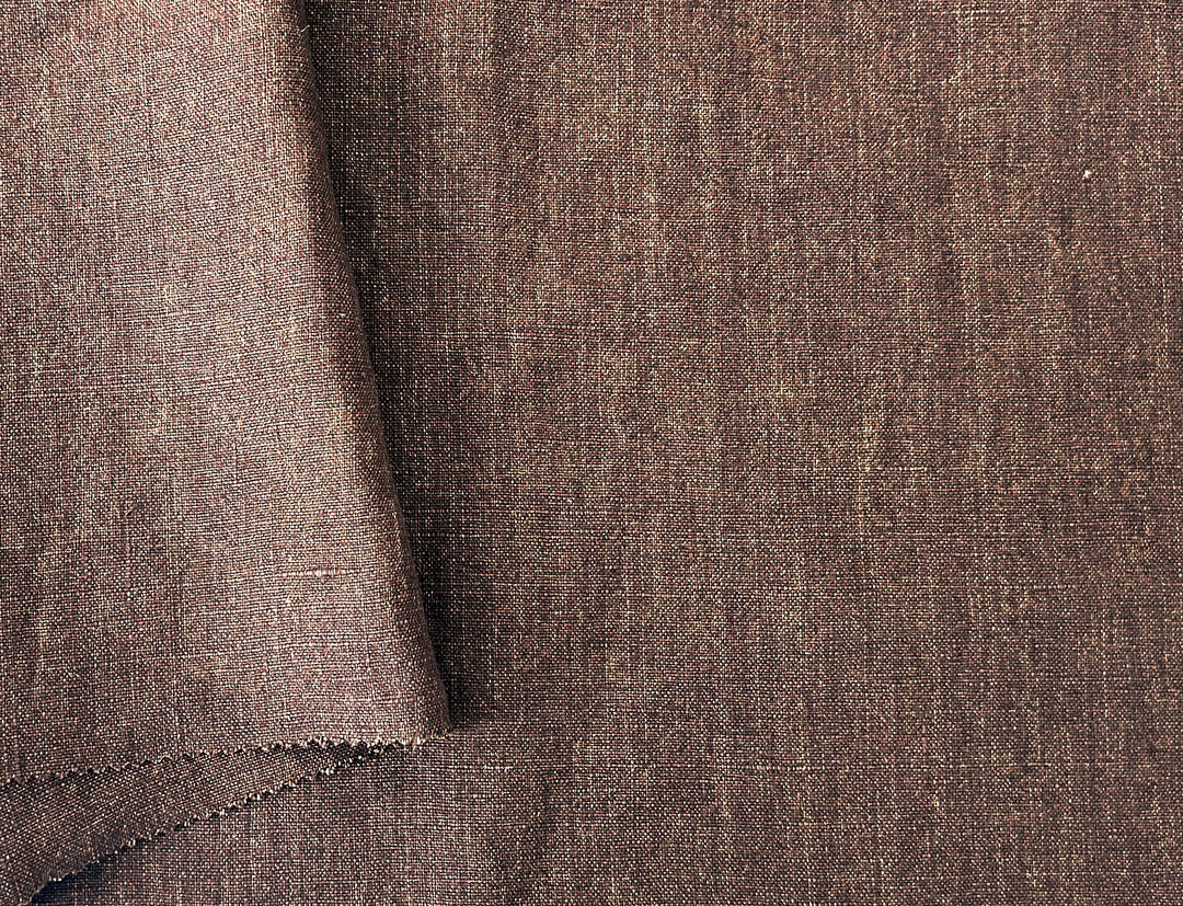 100% Linen Fabric – Two-Tone Heavyweight Twisted Yarn, Pre-Washed  8221 7351 7973 8089