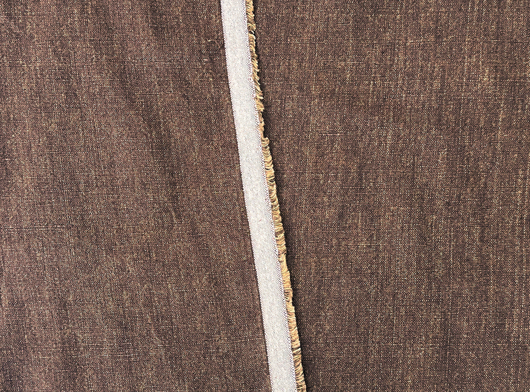100% Linen Fabric – Two-Tone Heavyweight Twisted Yarn, Pre-Washed  8221 7351 7973 8089