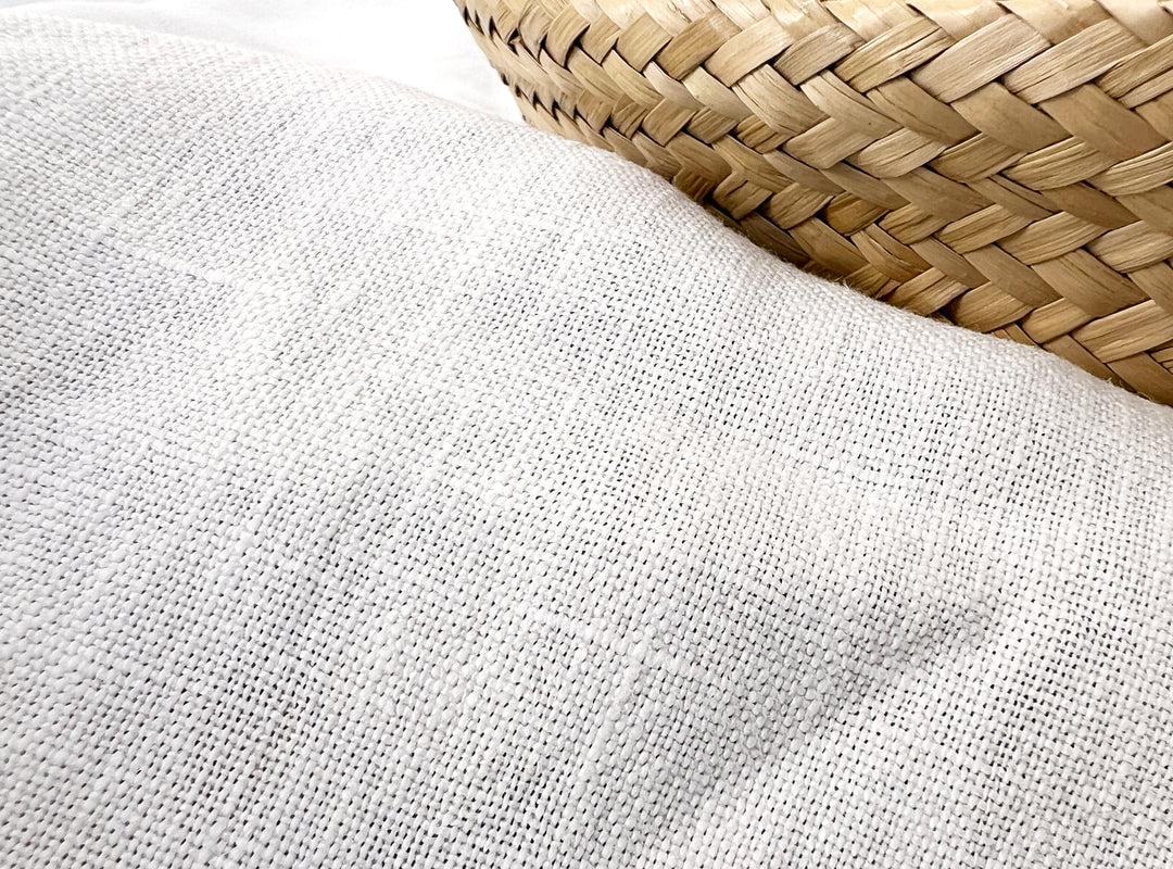 100% Linen Fabric – Two-Tone Heavyweight Twisted Yarn, Pre-Washed  8221 7351 7973 8089