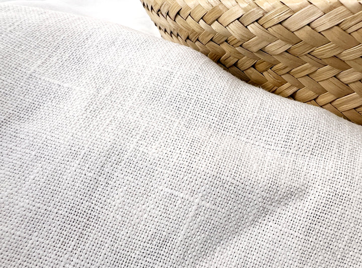 100% Linen Fabric – Two-Tone Heavyweight Twisted Yarn, Pre-Washed  8221 7351 7973 8089