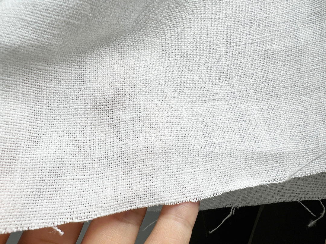 100% Linen Fabric – Two-Tone Heavyweight Twisted Yarn, Pre-Washed  8221 7351 7973 8089