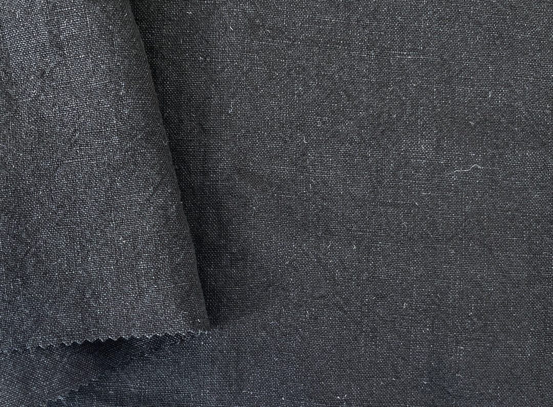 100% Linen Fabric – Two-Tone Heavyweight Twisted Yarn, Pre-Washed  8221 7351 7973 8089