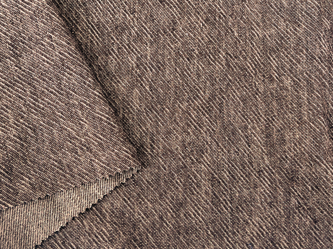 Heavyweight Linen Cotton Twill Fabric with Two-Tone Chambray 7258 7259 7331 7332 7856 7857