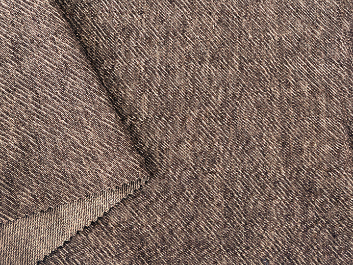 Heavyweight Linen Cotton Twill Fabric with Two-Tone Chambray 7258 7259 7331 7332 7856 7857