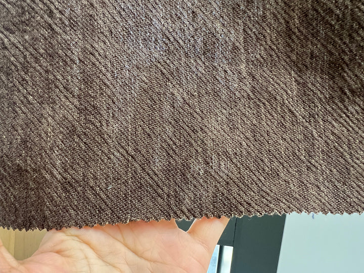 Heavyweight Linen Cotton Twill Fabric with Two-Tone Chambray 7258 7259 7331 7332 7856 7857
