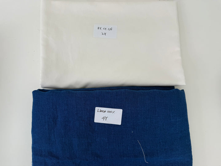 24y of Woven Fabric of Linen - Surprise Box No.47