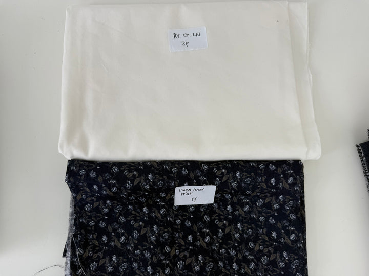 24.5y of Woven Fabric of Linen - Surprise Box No.48