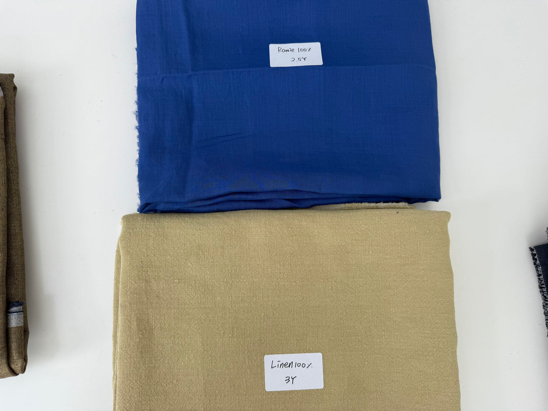 24.5y of Woven Fabric of Linen - Surprise Box No.48