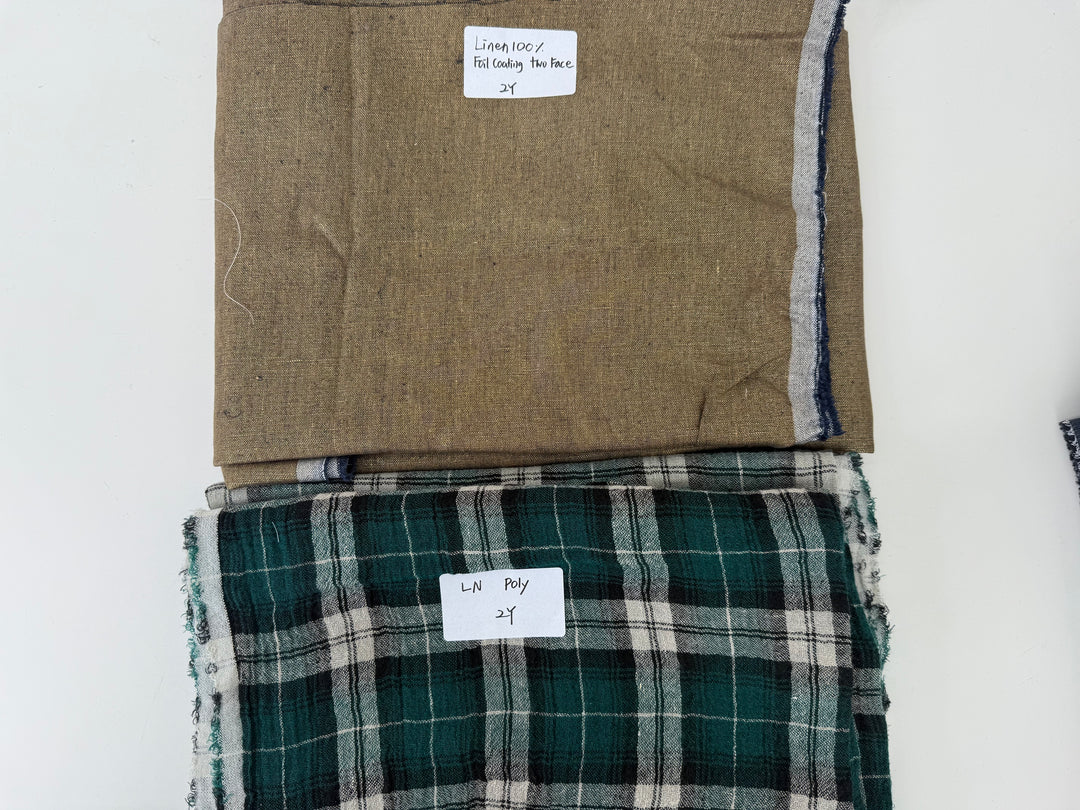 24.5y of Woven Fabric of Linen - Surprise Box No.48