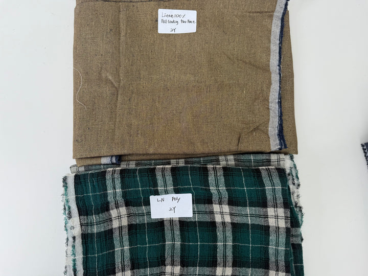24.5y of Woven Fabric of Linen - Surprise Box No.48