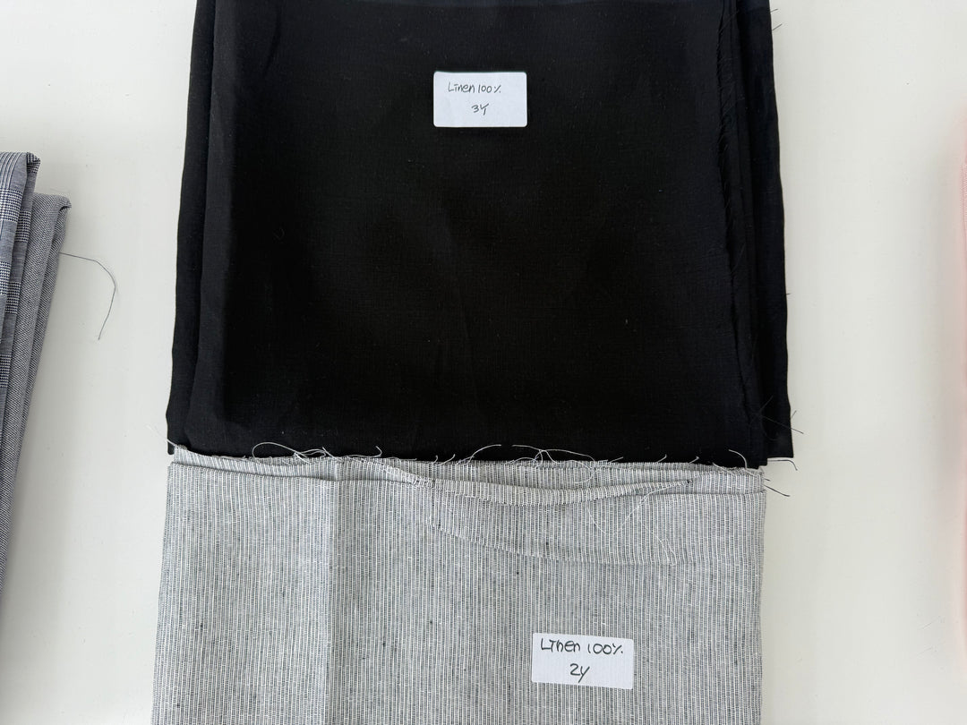 24.5y of Woven Fabric of Linen - Surprise Box No.49