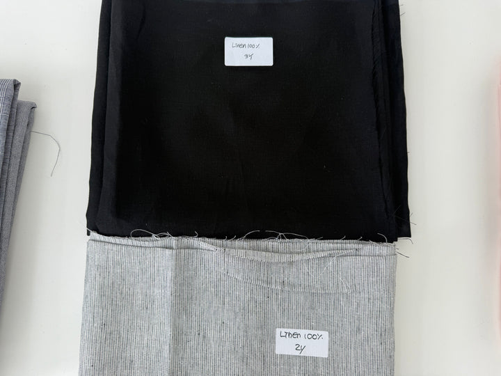 24.5y of Woven Fabric of Linen - Surprise Box No.49