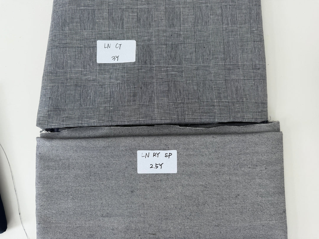 24.5y of Woven Fabric of Linen - Surprise Box No.49