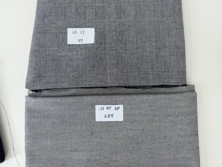 24.5y of Woven Fabric of Linen - Surprise Box No.49